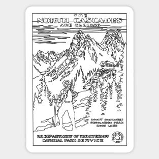 North Cascades Sticker